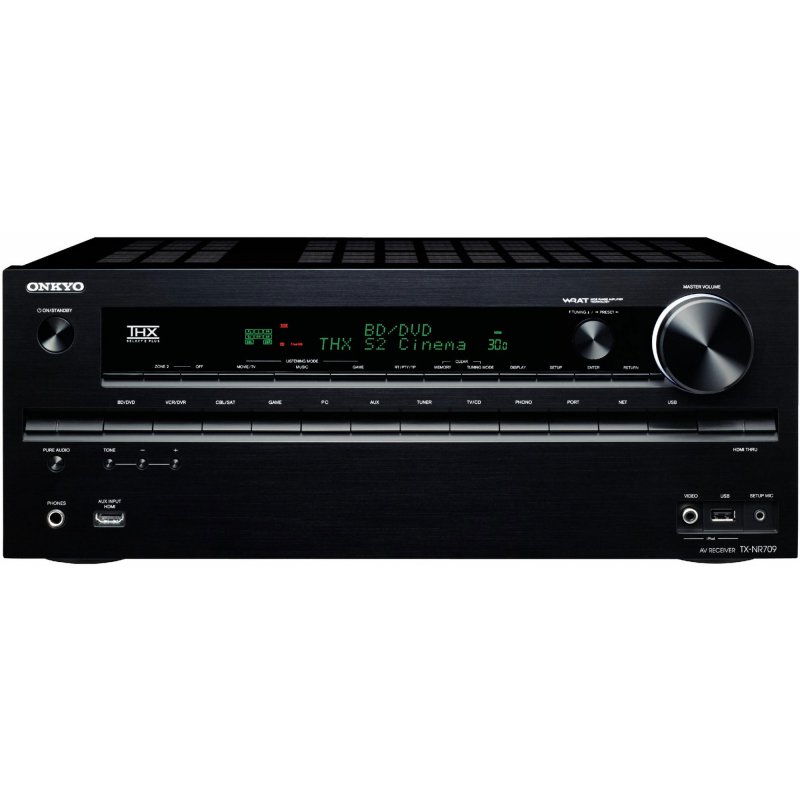 Onkyo TX-NR709 7.2-Channel 3-D Ready Network A/V Receiver