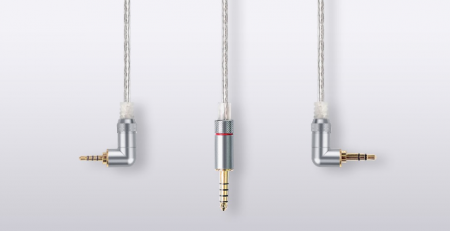 Description image for FiiO LC-3.5B Silver-Plated Copper MMCX Earphone Cable (1.2m)