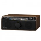 Sangean WR-12BT AM/FM/Bluetooth Analog Wooden Vintage Style Radio DARK WALNUT