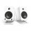 Kanto S6W Desktop Top Speaker Stands Large WHITE