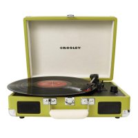 Crosley CR8005A-GR Cruiser Portable Turntable GREEN