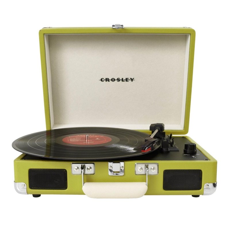 Crosley CR8005A-GR Cruiser Portable Turntable GREEN