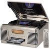 Crosley CR712-BC (Brushed Chrome) Autorama Record/CD Player