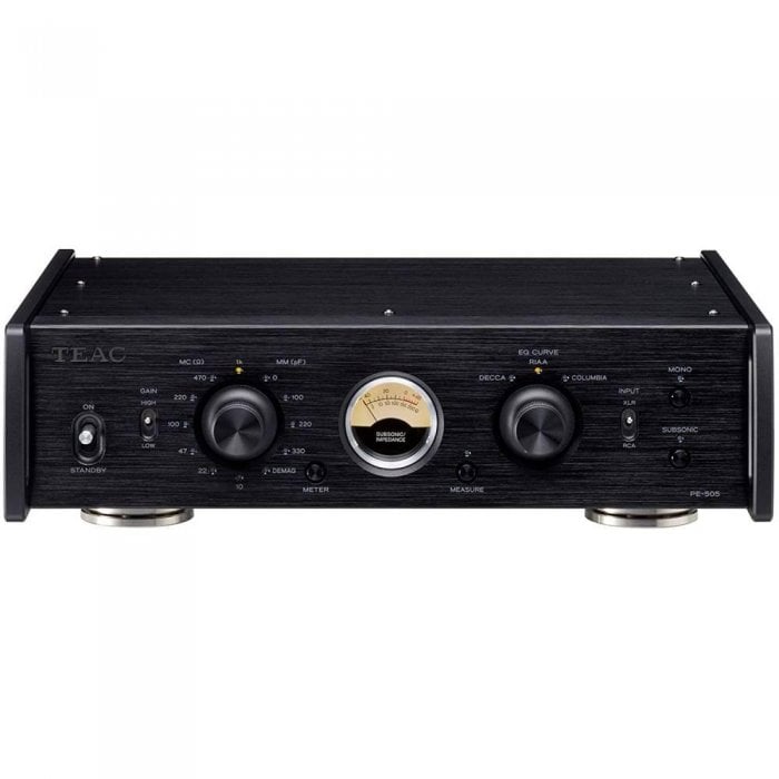 Teac Reference 500 Series PE-505-B Fully Balanced Phono Preamplifier BLACK - Click Image to Close