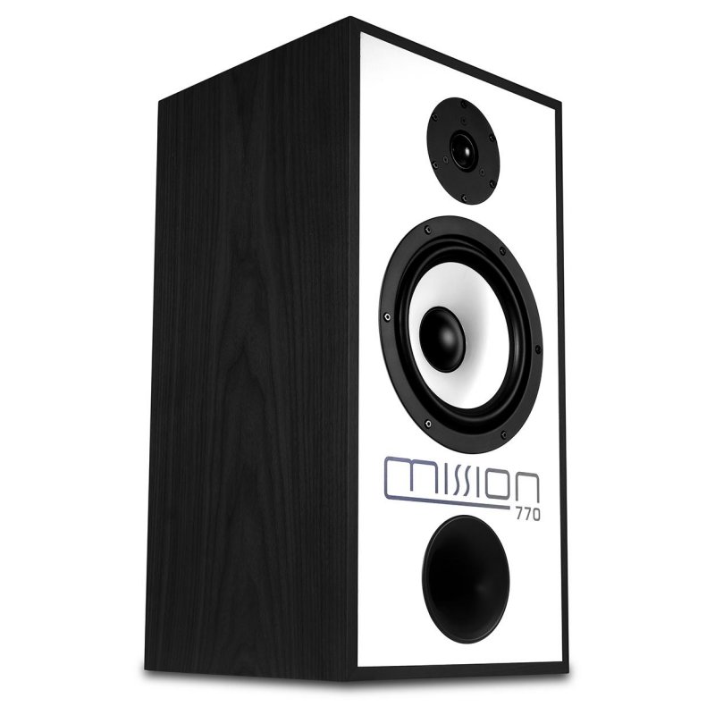 Mission M770BK Two-Way Vented Design Loudspeakers (Pair) BLACK