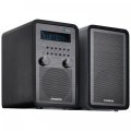 Sangean FM-RBDS/AM/Bluetooth Wood Cabinet Table Top Stereo Digital Receiver System