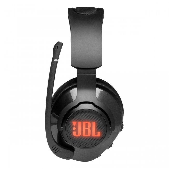 JBL QUANTUM 400 Over-ear Wired Gaming Headset w/ RGB Lighting BLACK - Click Image to Close