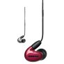 Shure AONIC 5 Sound Isolating Triple High-Def Armature Microdrivers Earphones  RED