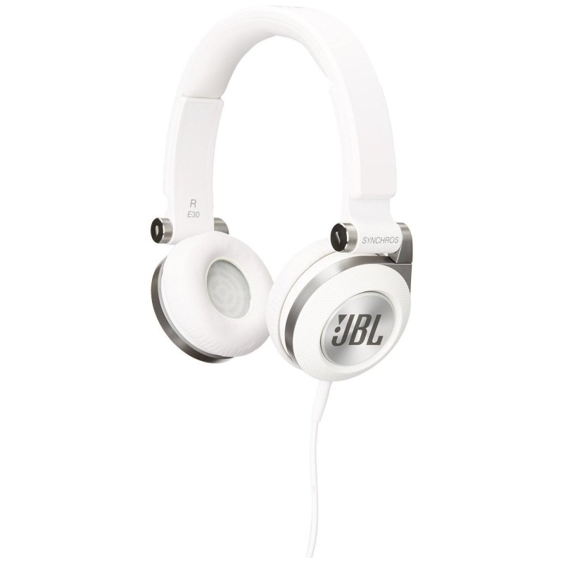 JBL Synchros E30BT On-Ear Headphones WHITE