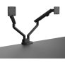 Kanto Living DM2 Desktop Monitor Arm - Mech. Spring - Dual Arm BLACK