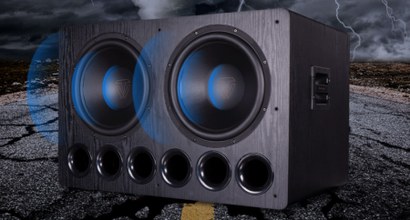 Description image for Tonewinner SW-D8000PRO Ported Subwoofer with Dual 15" Drivers
