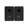 Kanto YU Passive 5.25" Bookshelf Speakers w/ 1" Silk Dome Tweeter (Pair) BLACK - Open Box