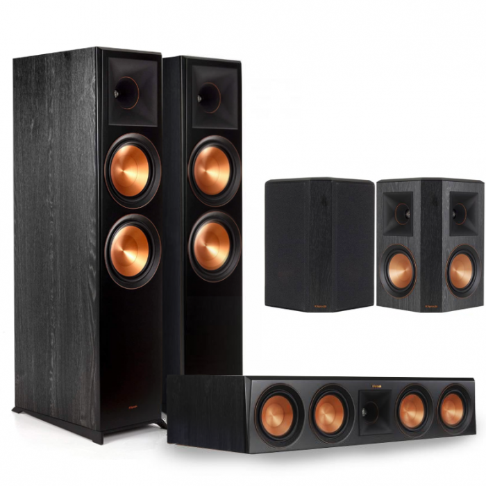 Klipsch Reference RP-8000FB II Home Theater System Bundle BLACK - Click Image to Close