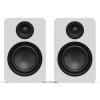 Kanto Living YU6 Passive 2nd Gen Passive Bookshelf Speakers with 1” Silk Dome Tweeter and 5.25” Abaca-Reinforced Woofer WHITE