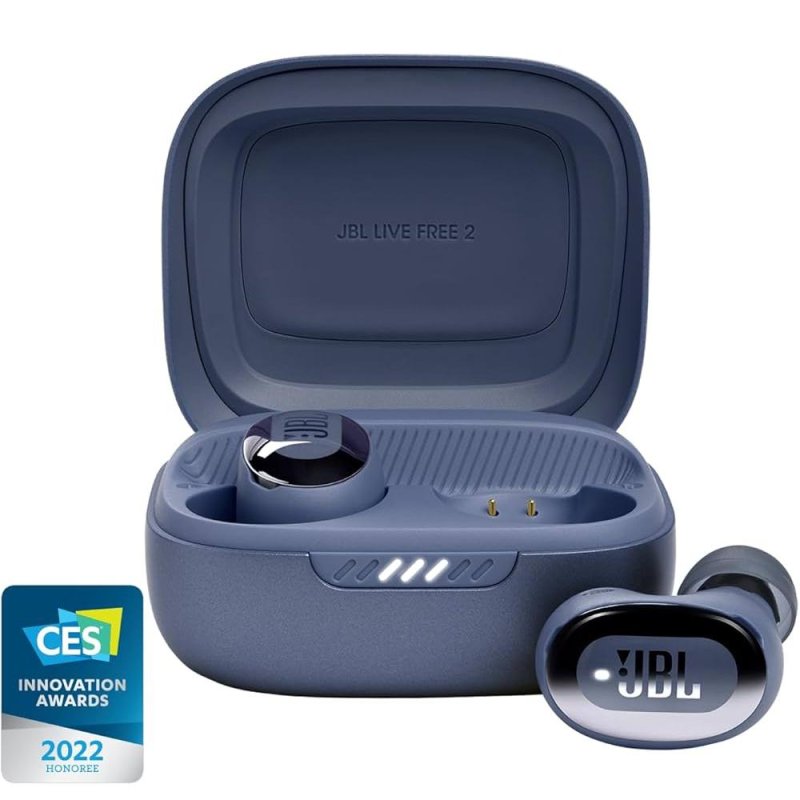 JBL Live Free 2 True Wireless Noise Cancelling Earbuds BLUE