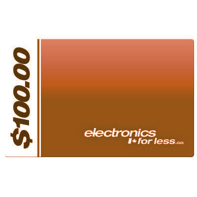 electronicsforless.ca Gift Card : $100.00 Value
