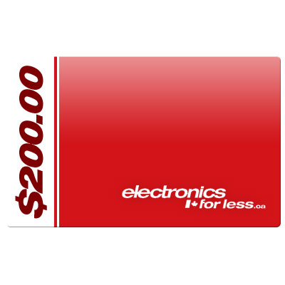electronicsforless.ca Gift Card : $200.00 Value - Click Image to Close