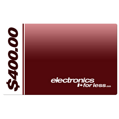 electronicsforless.ca Gift Card : $400.00 Value - Click Image to Close