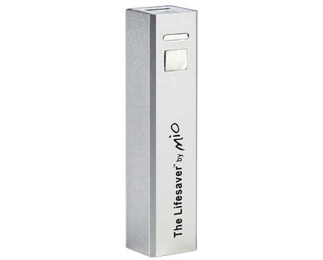 Everik 'The Lifesaver' 2600 mAh Portable Power Pack
