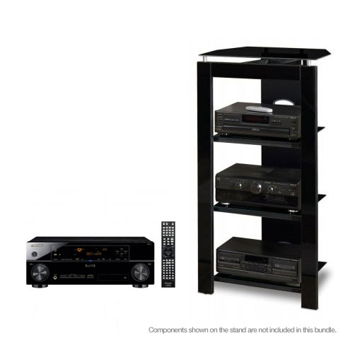 Pioneer VSX-31 7.1-Channel Receiver + Techcraft PHR48B Audio Rack PACKAGE