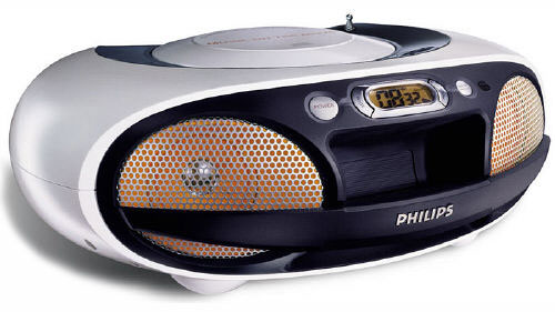 Philips AZ3300 CD Sound Machine Boombox