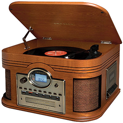 Crosley CR247-PA (Paprika) Composer CD Recorder