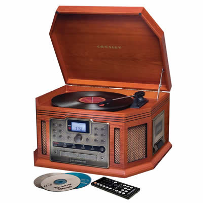 Crosley CR248-PA (Paprika) Songwriter CD Recorder