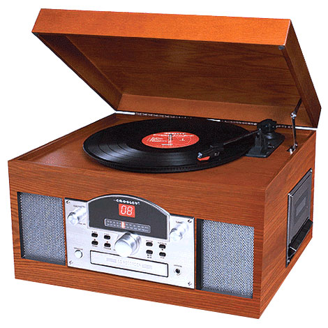 Crosley CR6001A-PA (Paprik) Archiver Record Player System