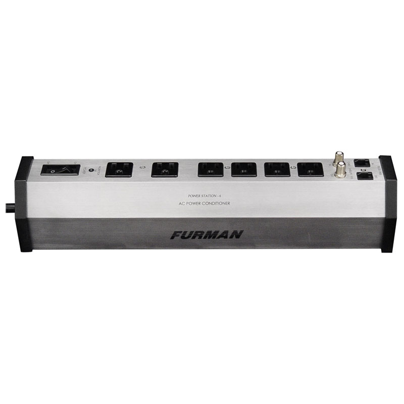 Furman PST-6 Power Station Aluminum Chasis Surge Protector