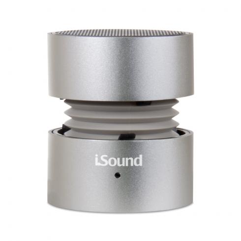 iSound 1687 'Fire' Aluminum Rechargeable Universal Speaker SILVER