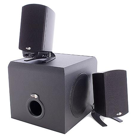 Klipsch ProMedia 2.1 Mini Speaker System w Subwoofer BLACK - Click Image to Close