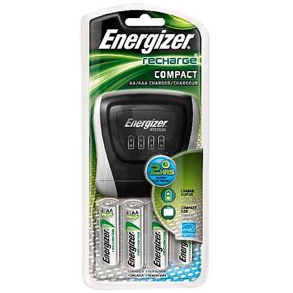 Energizer CHDCWB-4 Battery Charger (Includes 2 "AA" & 2 "AAA")