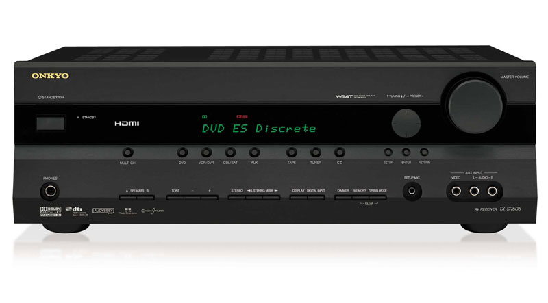 Onkyo TX-SR505 7.1-Channel Home Theater Receiver with HDMI Switc