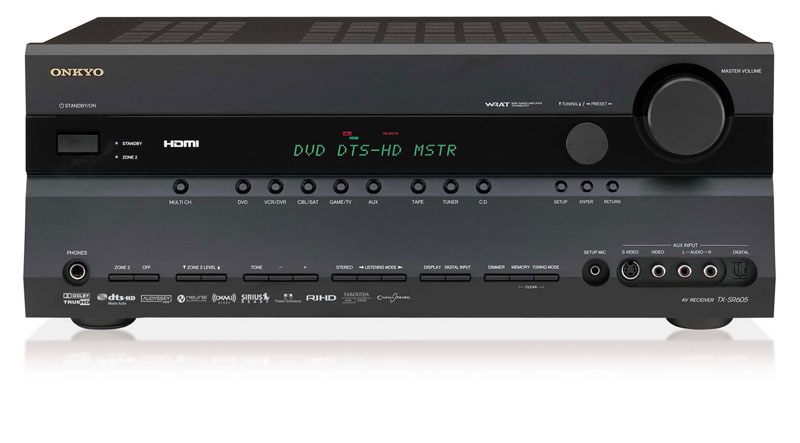 Onkyo TX-SR605 7.1-Channel Home Theater Receiver with HDMI Switc