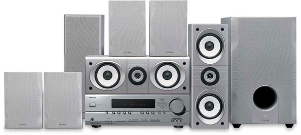 Onkyo HT-S790(S) Home Theater System with Amp & Power Sub - SILV