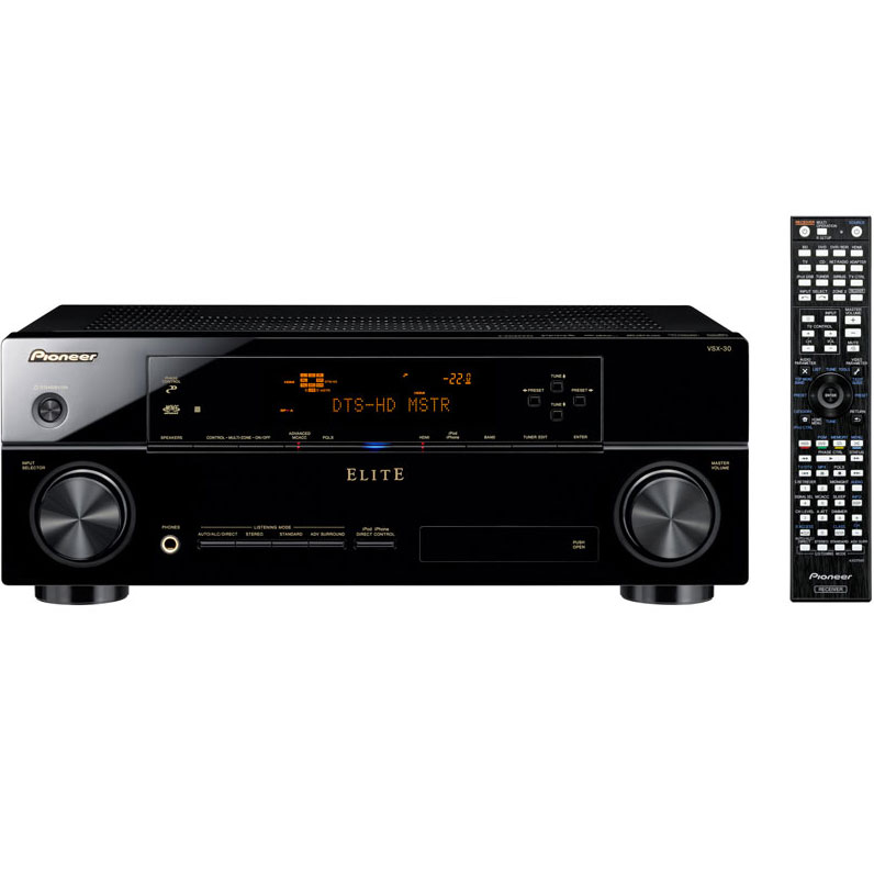 Pioneer VSX-30 7.1-Channel 3-D Ready Elite A/V Receiver