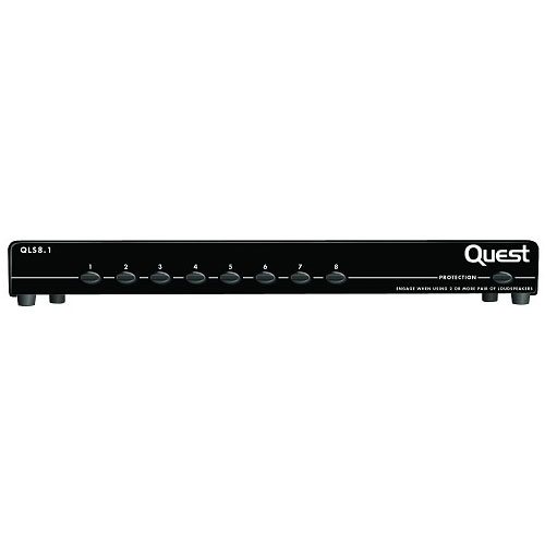 Quest QLS8.1 'Speaker Selector 8' 100 Watt Speaker Switch