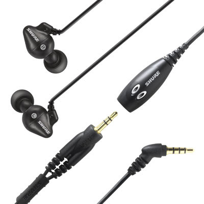 Shure SE102MPA Sound Isolating Earphones & Mobile Headset