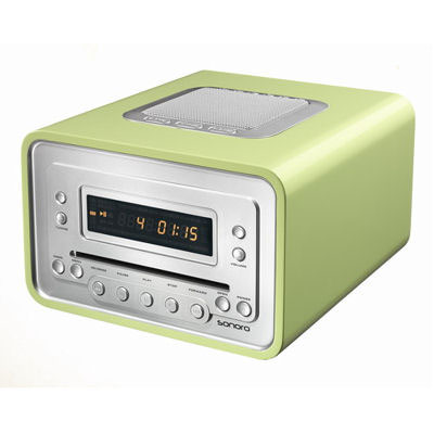 Cubo FM CD Radio by Sonoro Audio in Green