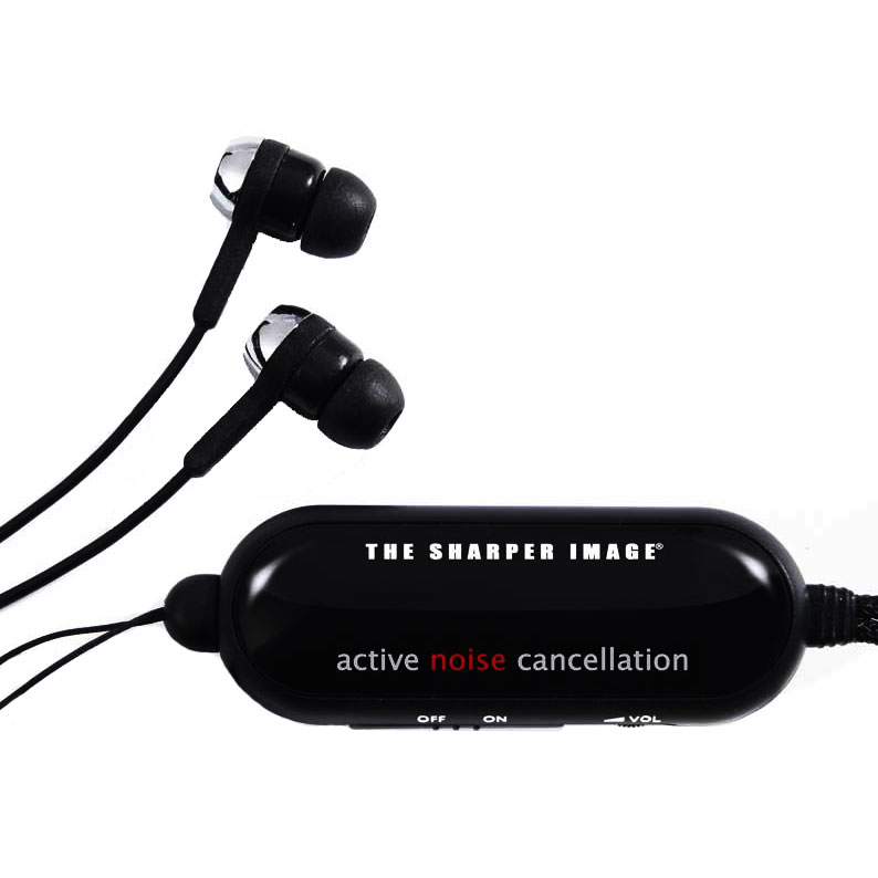 Sharper Image EL-100392 Noise Cancelling Ear Buds (SNC-100)
