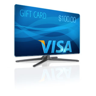 electronicsforless.ca VISA Gift Card : $100.00 Value