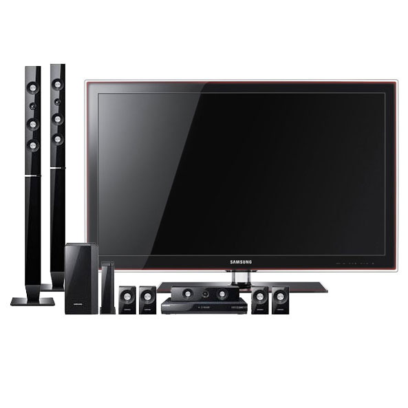 Samsung 55-Inch LCD TV & Blu-Ray Home Theater System Package