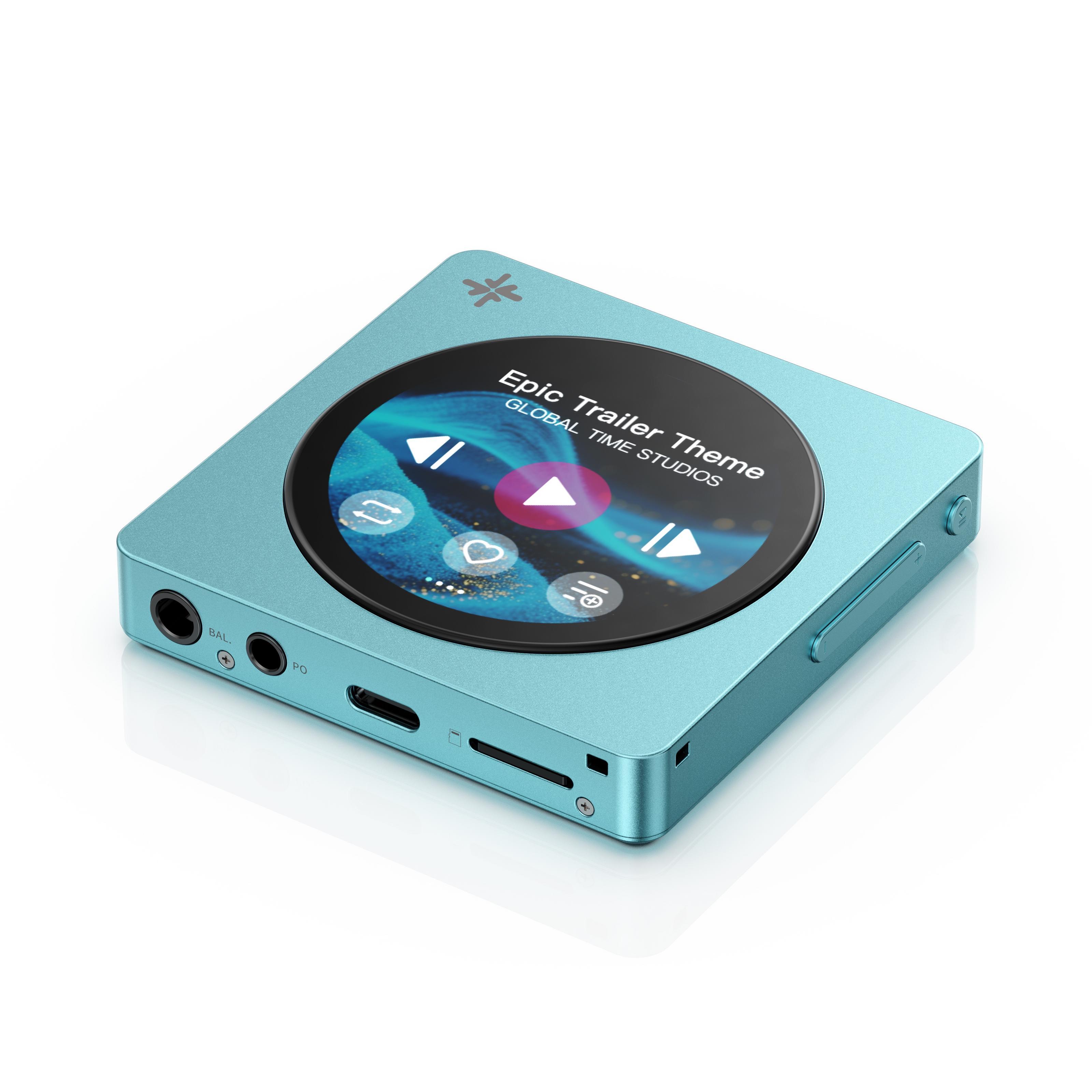 ポータブルプレーヤー SKY DISC Black FiiO Snowsky DISC Portable Hi-res Lossless Music Player SKY BLUE