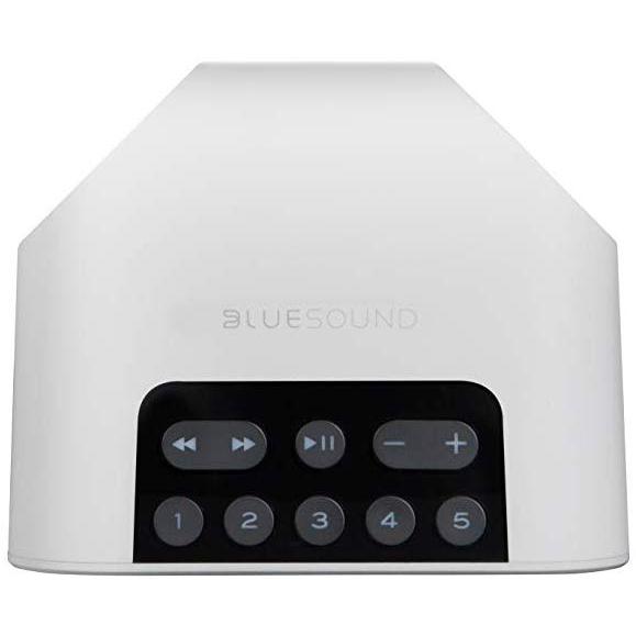 Bluesound Pulse Flex 2i Portable Wireless Multi-Room Smart Speaker w BT WHITE - Open Box - Click Image to Close