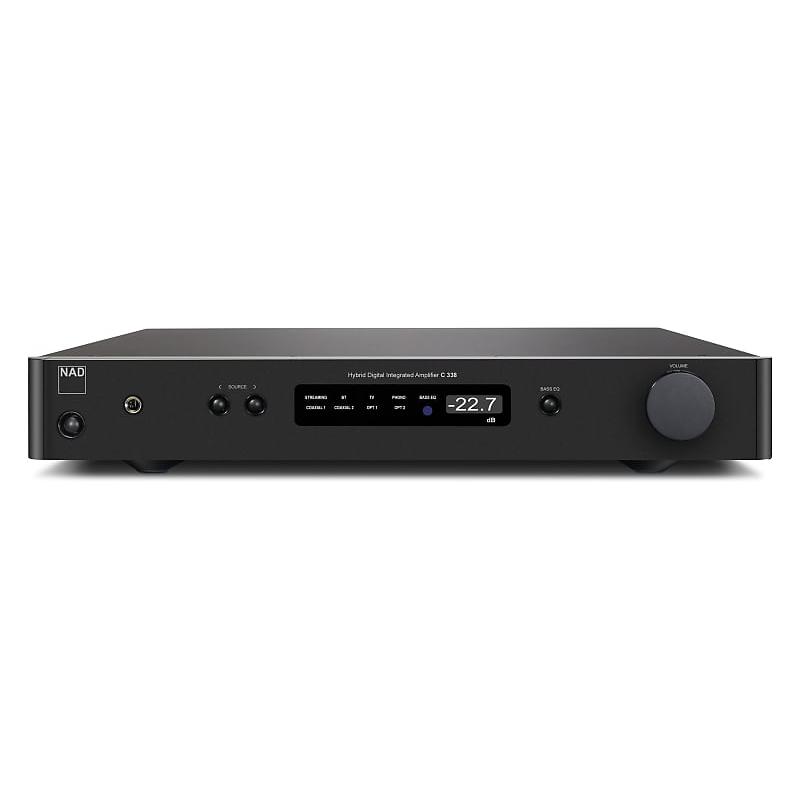 NAD C 338 Hybrid Integrated Digital DAC Stereo Amplifier w Wi-FI - Open Box