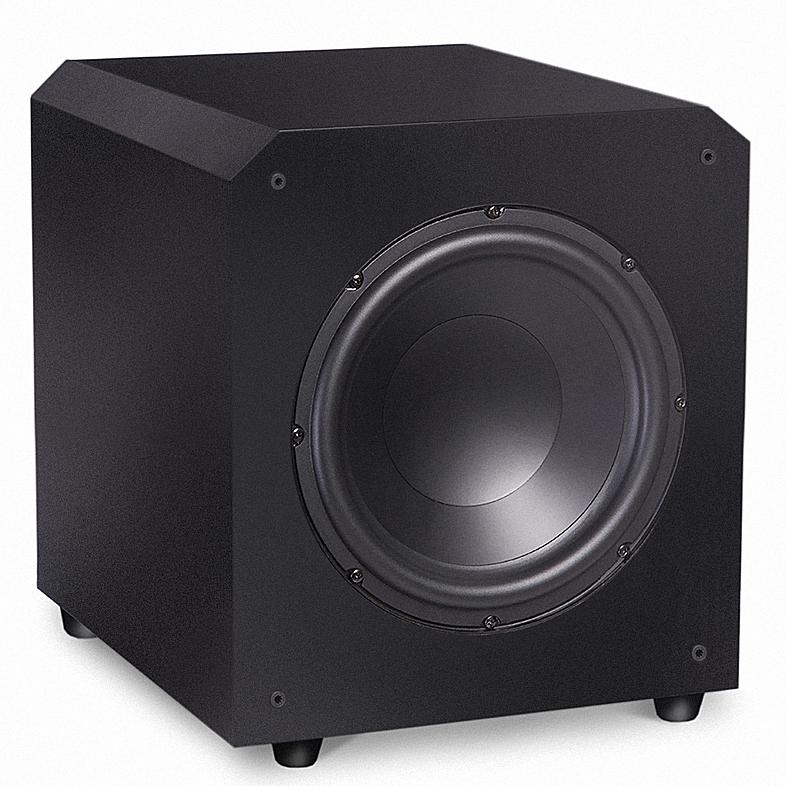 KLH STRATTON 10 Front-Firing 10-Inch Subwoofer BLACK