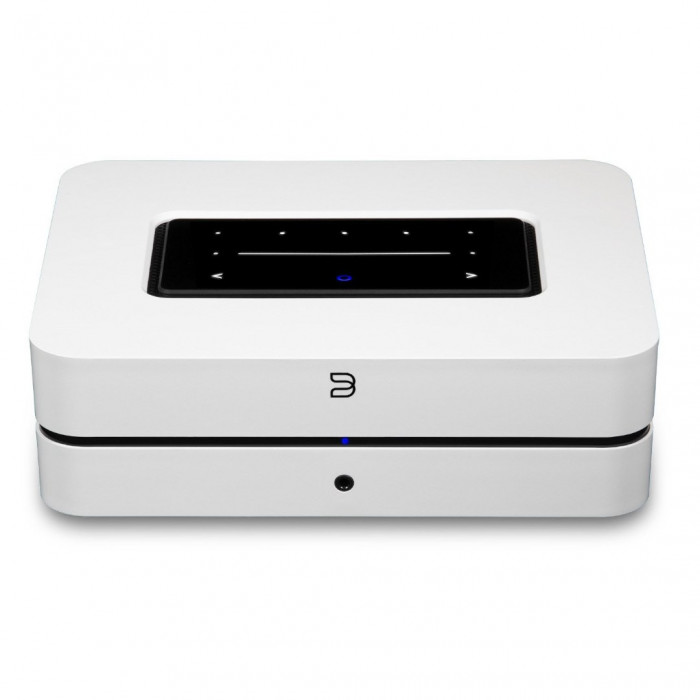 Bluesound Powernode Hi-Res Wireless Music-Streaming Multi-Room Amplifier WHITE