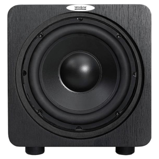 Velodyne Acoustics Deep Blue 8-Inch 300W Front Firing Sealed Active Subwoofer BLACK
