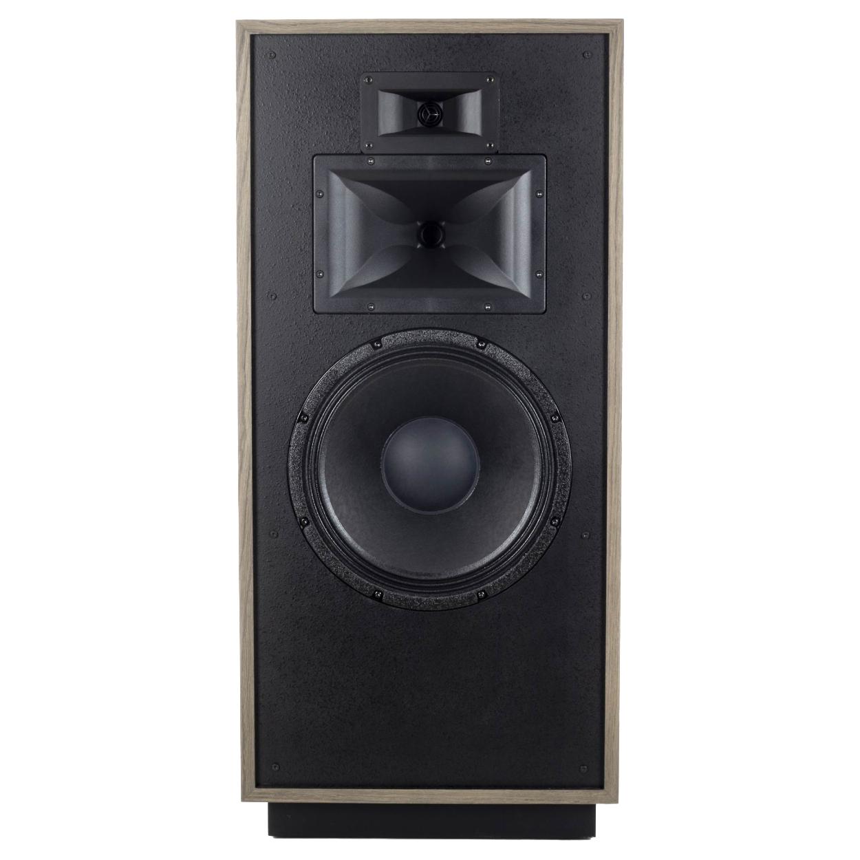 Klipsch FORTEIVDIS 12" Forte IV Floorstanding Speaker DISTRESSED OAK - Click Image to Close