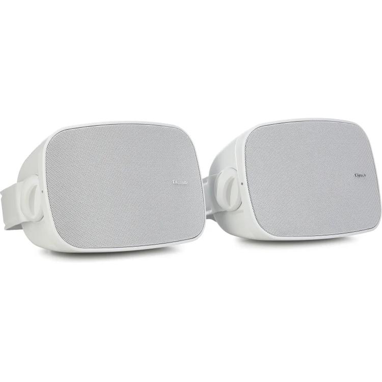 Klipsch RSM400 4-Inch Indoor / Outdoor Residential Surface Mount Loudspeaker (Pair) WHITE